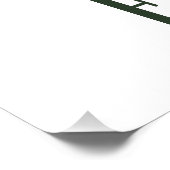 Personalisierte Motivations-Wandkunst Poster (Ecke)