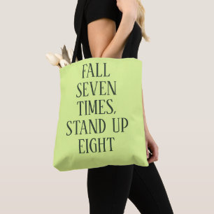 Personalisierte Motivations-Wandkunst Tasche