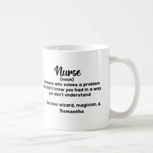 Personalisierte Motivierend Krankenversicherung Kaffeetasse (Rechts)