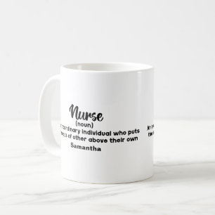 Personalisierte Motivierend Krankenversicherung Kaffeetasse