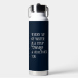 Personalisierte Motivierend Quotes für Schriftart Trinkflasche<br><div class="desc">Personalisierte Motivierend Zitate weiße Schriftart Wasser Flasche. Ich muss deinen Namen mit dieser Wasserflasche ändern.</div>