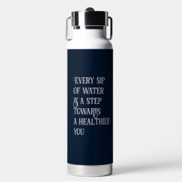 Personalisierte Motivierend Quotes für Schriftart Trinkflasche