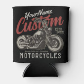 Personalisierte Motorrad-Rebell-Biker-Garage Dosenkühler (Vorderseite)