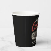 Personalisierte Motorrad-Rebell-Biker-Garage Pappbecher (Rechts)