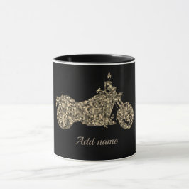 Personalisierte Motorrad-Tasse Tasse