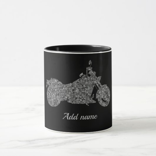 Personalisierte Motorrad-Tasse Tasse (Zentrum)