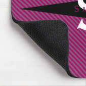 Personalisierte Mousepad - HAMbyWG - Cherry Red (Ecke)