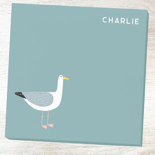 Personalisierte Möwe Post-it Klebezettel