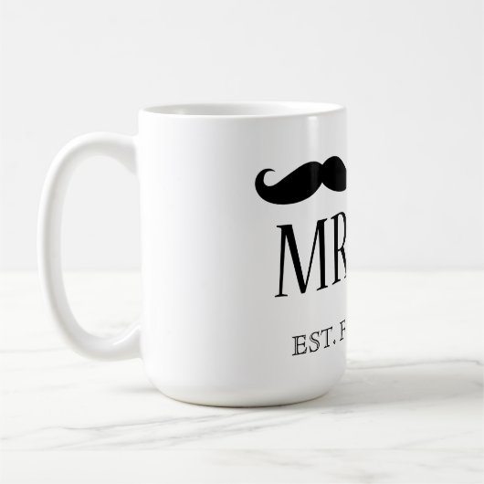 Personalisierte MR & MR-Tasse Kaffeetasse (Links)