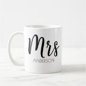 Personalisierte Mrs. Coffee Tasse (Links)
