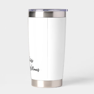 Personalisierte Mrs-Geschenke für die zukünftige B Thermobecher