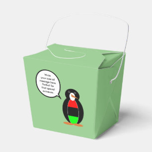 Personalisierte Ms Penguin Afrikanische Diaspora S Geschenkschachtel