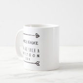 Personalisierte Mug - Buffoon - Funny Mug Kaffeetasse (Vorderseite Links)