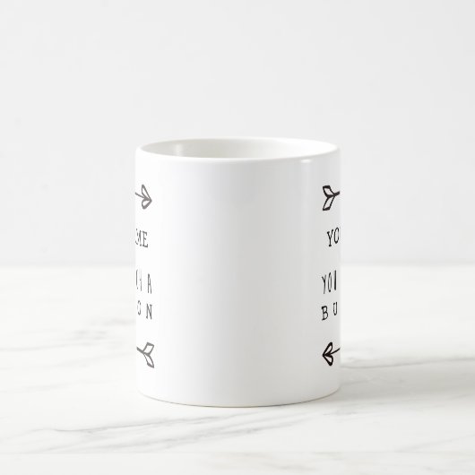 Personalisierte Mug - Buffoon - Funny Mug Kaffeetasse (Mittel)