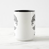 Personalisierte Mug Celtic Tree, schottische Gesch Tasse (Zentrum)