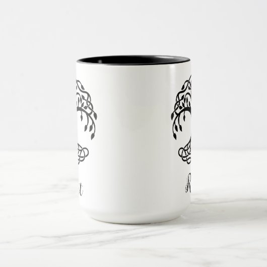 Personalisierte Mug Celtic Tree, schottische Gesch Tasse (Zentrum)