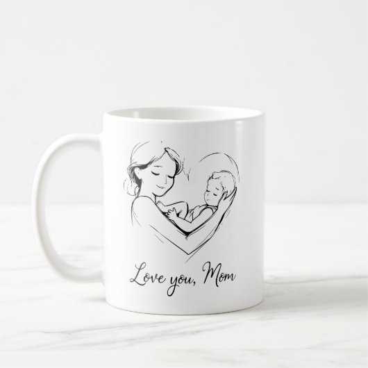Personalisierte Mug - Ein herzliches Geschenk für  Kaffeetasse (Links)