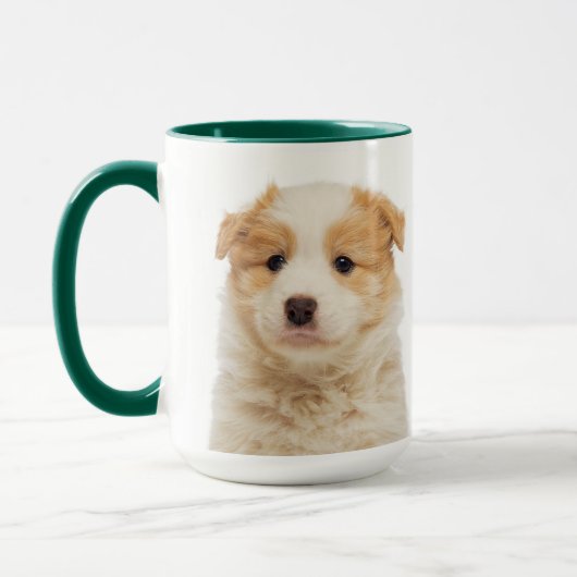 Personalisierte Mug für Grenzkollie Tasse (Links)