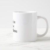 Personalisierte Mug für Großväter Jumbo-Tasse (Rechts)