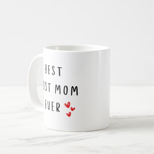 Personalisierte Mug für Host-Mama - Au Pair Gift Kaffeetasse (Vorderseite Links)