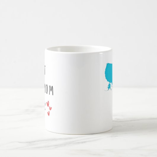 Personalisierte Mug für Host-Mama - Au Pair Gift Kaffeetasse (Mittel)
