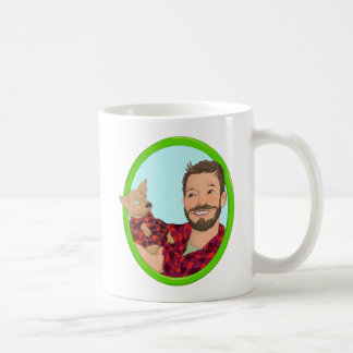 Personalisierte Mug Jonathan & Broccoli Kaffeetasse