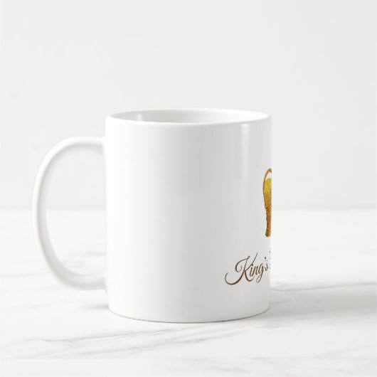 Personalisierte Mug Kings Crown Kaffeetasse (Links)