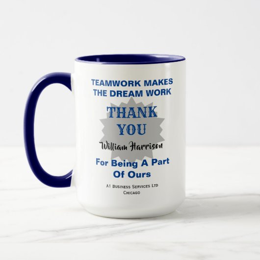 Personalisierte Mug Tasse (Links)