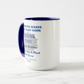 Personalisierte Mug Tasse (Vorderseite Links)