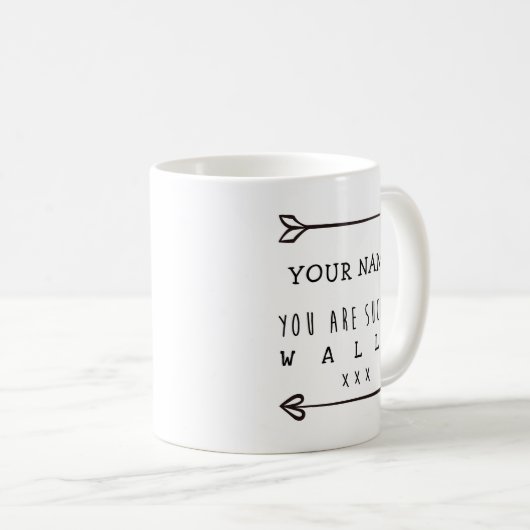 Personalisierte Mug - Wally - Funny Mug Kaffeetasse (VorderseiteRechts)