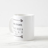 Personalisierte Mug - Wally - Funny Mug Kaffeetasse (Vorderseite Links)