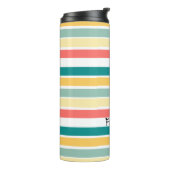 Personalisierte Multicolor Beachy Thermosbecher (Nach links gedreht)