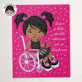 Personalisierte multikulturelle Girl-positive Bots Puzzle