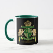 Personalisierte Münze des AdlerEmblems "Green Gold Tasse (Links)