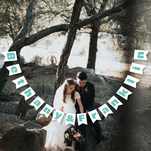 Personalisierte Münze oder eine beliebige Farbhoch Wimpelkette