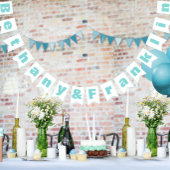 Personalisierte Münze oder eine beliebige Farbhoch Wimpelkette