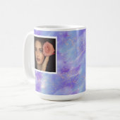 Personalisierte Muschel Kaffeetasse (Vorderseite Links)