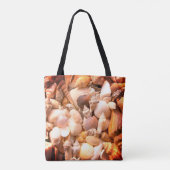Personalisierte Muscheln "Strandzeug" Tasche (Rückseite)