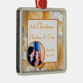 Personalisierte Muschelschalen oder Silbernes Ornament (Rechts)