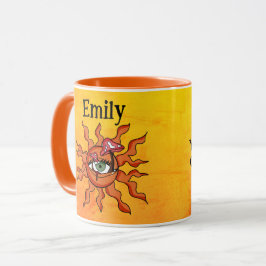 Personalisierte Mushroom-Rays für alle Sonnenstrah Tasse