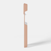 Personalisierte Musical Note Dusty Rose iPhone Hülle (Linke Seite)