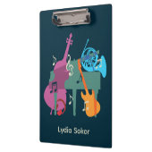 Personalisierte Musik Klemmbrett (Links)