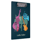 Personalisierte Musik Klemmbrett (Rechts)