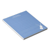 Personalisierte Musik-Lektion von White Violin, Du Notizblock (angewinkelt)