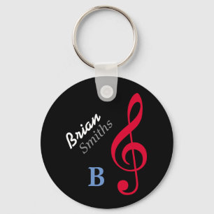 personalisierte Musikerdreiecke Schlüsselanhänger