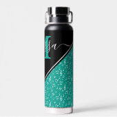 Personalisierte Musiksymbole Trinkflasche (Rückseite)