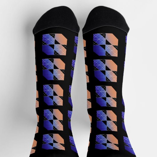 Personalisierte Mustersocken Socken (Oben)