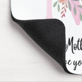 Personalisierte Mutter Anfangsbuchstabe-Mauspad Mousepad (Ecke)