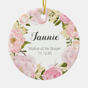 Personalisierte Mutter der BrauereiWeihnachtsschmu Keramik Ornament