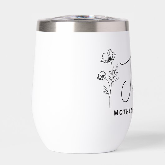 Personalisierte Mutter der Braut (Vorderseite)